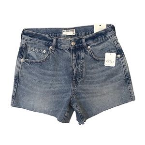🆕 We the Free People Ivy Mid Rise Denim Shorts